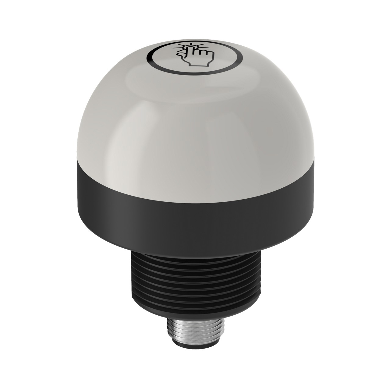 Banner Engineering 30mm Pick-to-Light Touch Button; 50mm Dome; PNP; 1NO; Blue/Green; M12 Quick Disconnect